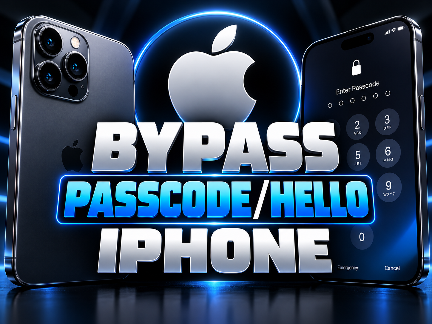 BYPASS PASSCODE IPHONE 5S AO X | Remoto