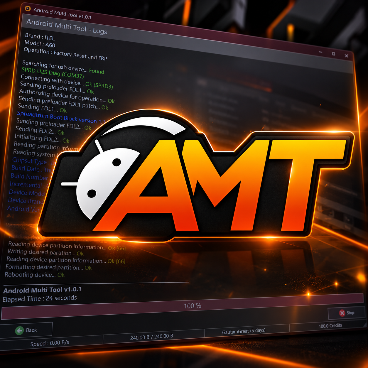 Android Multi Tool | Aluguel 2 Horas